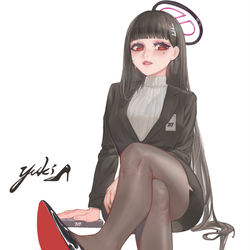This is a pixiv picture whose title is 莉音！.