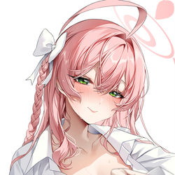 This is a pixiv picture whose title is ブルアカ.