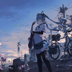 This is a pixiv picture whose title is 过往作品补档.
