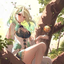 This is a pixiv picture whose title is 自然の番人.