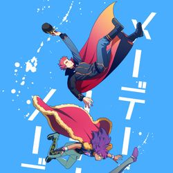 This is a pixiv picture whose title is 【7/30夢ポ】新刊サンプル.