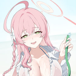 This is a pixiv picture whose title is 水着ハナコ.