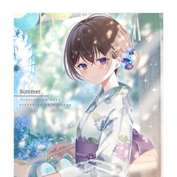 This is a pixiv picture whose title is C102新刊「Summer」.