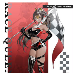 This is a pixiv picture whose title is レースクイーン ディシア.