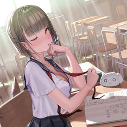 This is a pixiv picture whose title is 佃煮のりお.