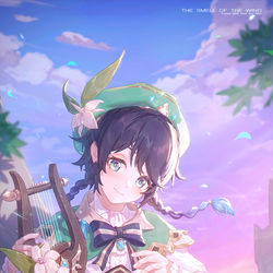 This is a pixiv picture whose title is 风的味道.