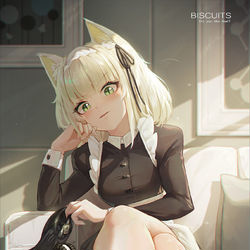 This is a pixiv picture whose title is 饼干.