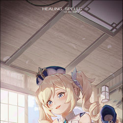 This is a pixiv picture whose title is 治疗术——芭芭拉.