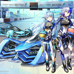 This is a pixiv picture whose title is HIGHSPEED Étoile　コラボビジュアル.