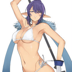 This is a pixiv picture whose title is 水着ジュディス.