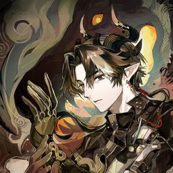 This is a pixiv picture whose title is 明日方舟 チョンユエ.