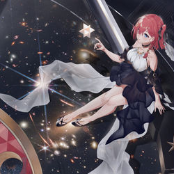 This is a pixiv picture whose title is :D.