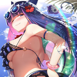 This is a pixiv picture whose title is 祝ストッキング.