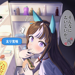This is a pixiv picture whose title is 真夜中のタルマエ.