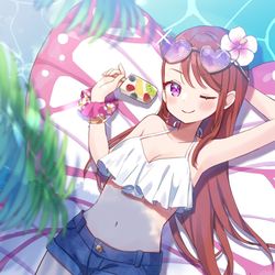 This is a pixiv picture whose title is 夏、アゲてこ！.
