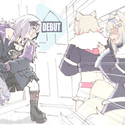 This is a pixiv picture whose title is Debut.