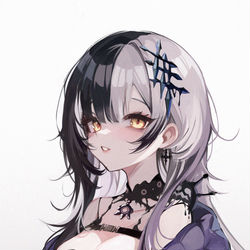 This is a pixiv picture whose title is Shiori Novella 👁‍🗨.