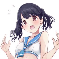 This is a pixiv picture whose title is セーラーミズギ福丸小糸.