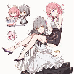 This is a pixiv picture whose title is 摸了.