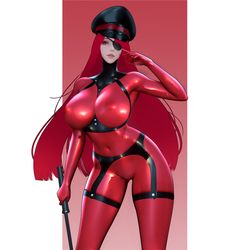 This is a pixiv picture whose title is Red Latex.