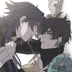 This is a pixiv picture whose title is 刃丹.