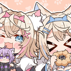 This is a pixiv picture whose title is Bau bau!.