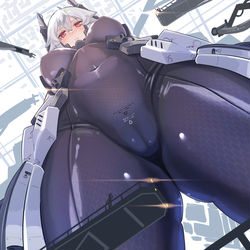This is a pixiv picture whose title is メンテナンスを受けるM004さん.