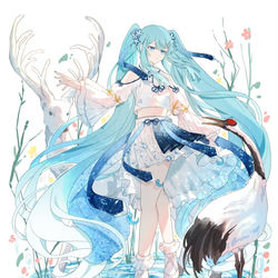 This is a pixiv picture whose title is 初女士.