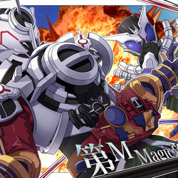 This is a pixiv picture whose title is 第38話「マッドな世界」.