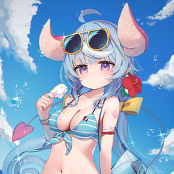 This is a pixiv picture whose title is ルアルア（水着2023）.