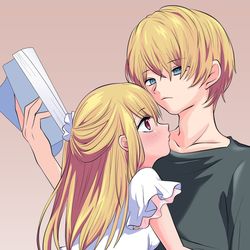 This is a pixiv picture whose title is アクア＆ルビー２.