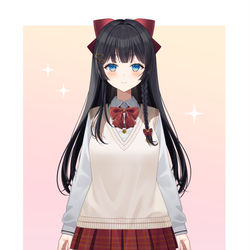 This is a pixiv picture whose title is 【お仕事告知】StelLive2期生「白雪ひな」.