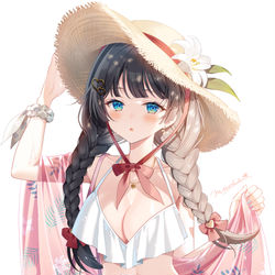 This is a pixiv picture whose title is 水着ひな♡.