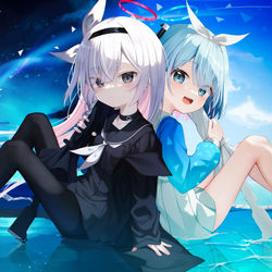 This is a pixiv picture whose title is アロナ&プラナ.