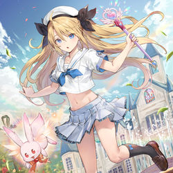 This is a pixiv picture whose title is 【仕事絵】エバーテイル　夢幻の魔法少女「アリス」.