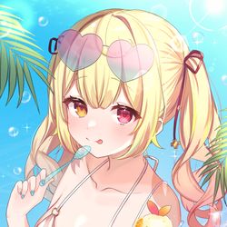 This is a pixiv picture whose title is 星川と海🐟.