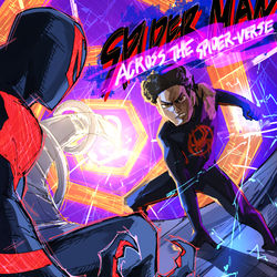 This is a pixiv picture whose title is アクロス・ザ・スパイダーバース.