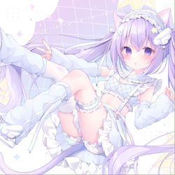 This is a pixiv picture whose title is 天使しおんちゃん.