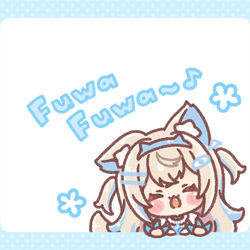 This is a pixiv picture whose title is FuwaFuwa Fuwawa！.