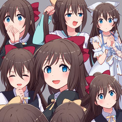 This is a pixiv picture whose title is 桜坂しずくちゃん.