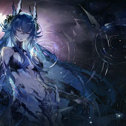 This is a pixiv picture whose title is Lamia.