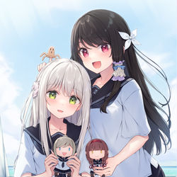This is a pixiv picture whose title is C102新刊表紙用イラスト.