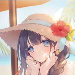 This is a pixiv picture whose title is Tropical🌺.