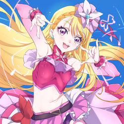 This is a pixiv picture whose title is キュアバタフライ.