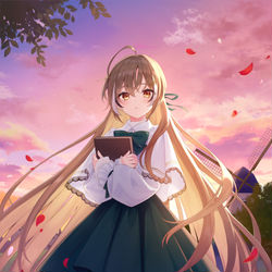 This is a pixiv picture whose title is Mumei.