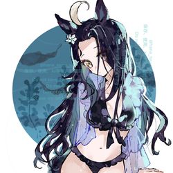 This is a pixiv picture whose title is マンハッタンカフェSSRかわいい・・・.