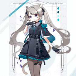 This is a pixiv picture whose title is ツインテなリネットちゃん.