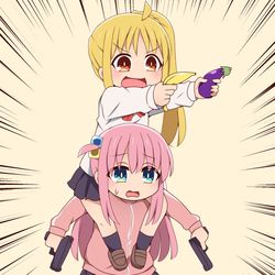 This is a pixiv picture whose title is ぼっち・ざ・ベイベー.