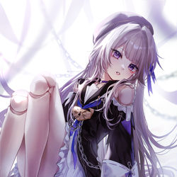 This is a pixiv picture whose title is 黑塔.