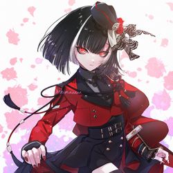 This is a pixiv picture whose title is 京極正宗.